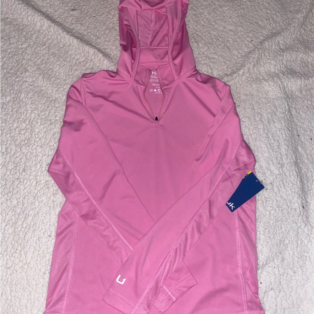 Hulk fishing shirt size s light pink never worn with tag